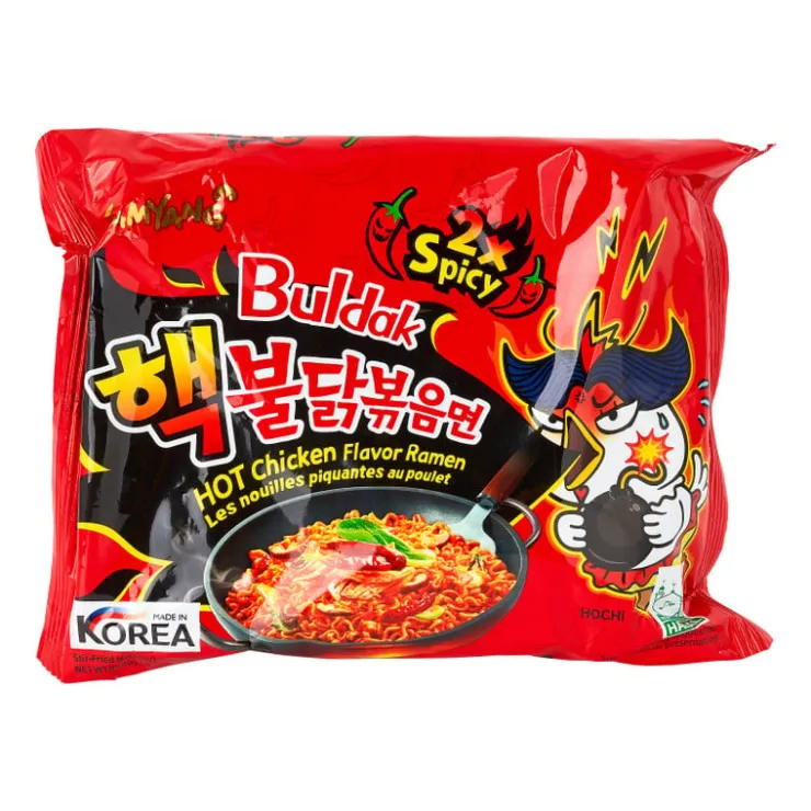 Xenos Samyang buldak noodles - hot chicken - double spicy- Koreaanse Keuken|Pasta, Rijst En Wraps