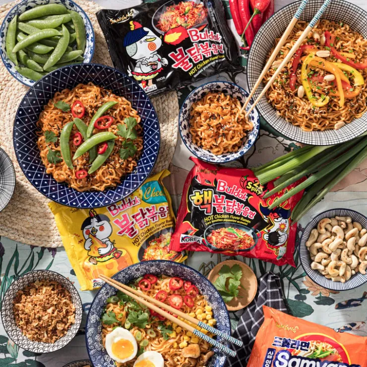Xenos Samyang buldak noodles - hot chicken - double spicy- Koreaanse Keuken|Pasta, Rijst En Wraps