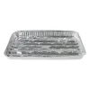Xenos Schaal aluminium - set van 4 - 3x32x23.5 cm- Barbecue