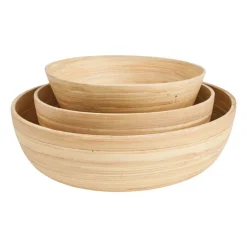 Xenos Schaal bamboe - ⌀30 cm- Buitenservies|Schalen