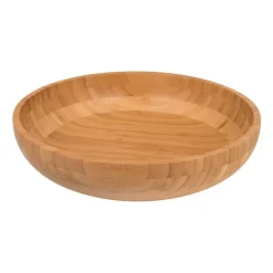 Xenos Schaal bamboe - 35 cm- Buitenservies|Schalen