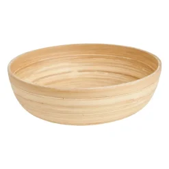 Xenos Schaal bamboe - ⌀25 cm- Buitenservies|Schalen