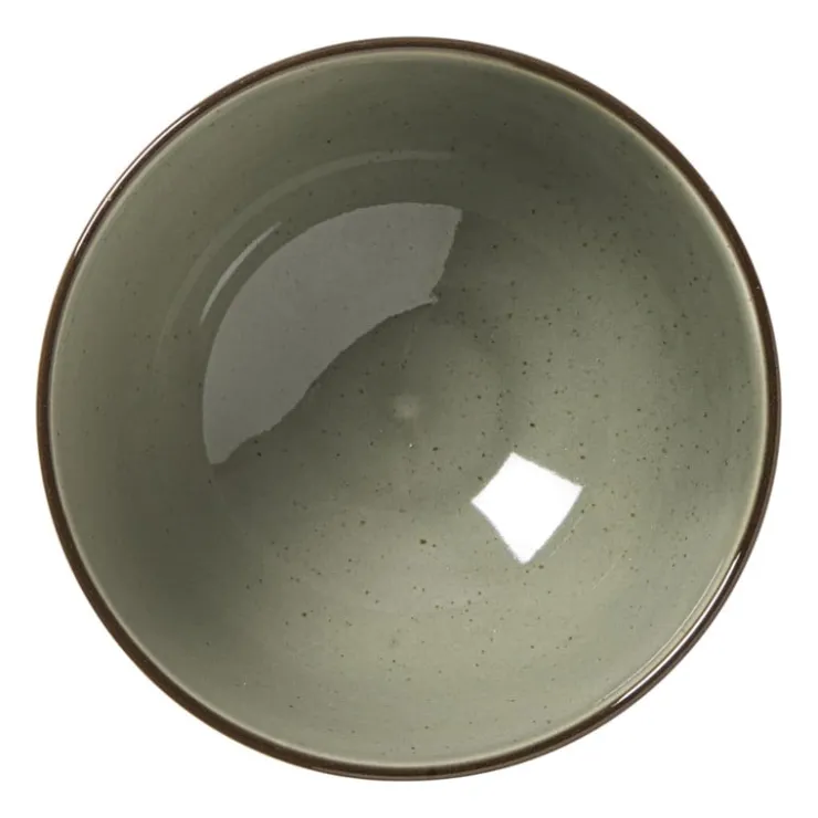 Xenos Schaal Emma klein - donkergroen - ø11.5x6 cm- Schalen