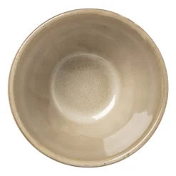 Xenos Schaal facet - beige - ⌀9x5.7 cm- Schalen|Kommen