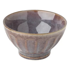 Xenos Schaal facet - lichtblauw - ⌀13x7.5 cm- Schalen|Kommen