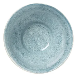 Xenos Schaal facet - turquoise - ⌀13x7.5 cm- Schalen|Kommen