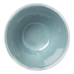 Xenos Schaal facet - turquoise - ⌀9x5.7 cm- Schalen|Kommen