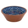 Xenos Schaal Fiesta - 11 cm - blauw- Tapasservies|Schalen