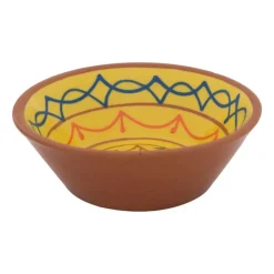 Xenos Schaal Fiesta - 11 cm - geel- Tapasservies|Schalen