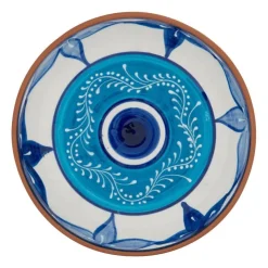 Xenos Schaal Lagoon - 27 cm - blauw- Tapasservies|Schalen