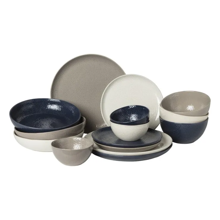 Xenos Schaal Liv - donkerblauw - ø15 cm- Schalen|Kommen