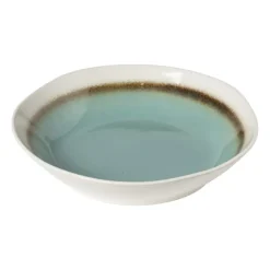 Xenos Schaal Roots - turquoise - ø28x5.8 cm- Schalen