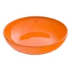 Xenos Schaal Selena - oranje - 22 cm- Schalen