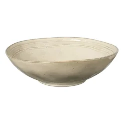 Xenos Schaal Toscane - beige - ø30 cm- Schalen