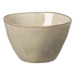 Xenos Schaal Toscane - beige - ø11x6.5 cm- Schalen
