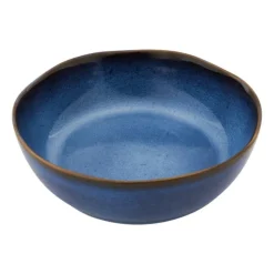 Xenos Schaal Toscane - donkerblauw - ø22.8 cm- Schalen