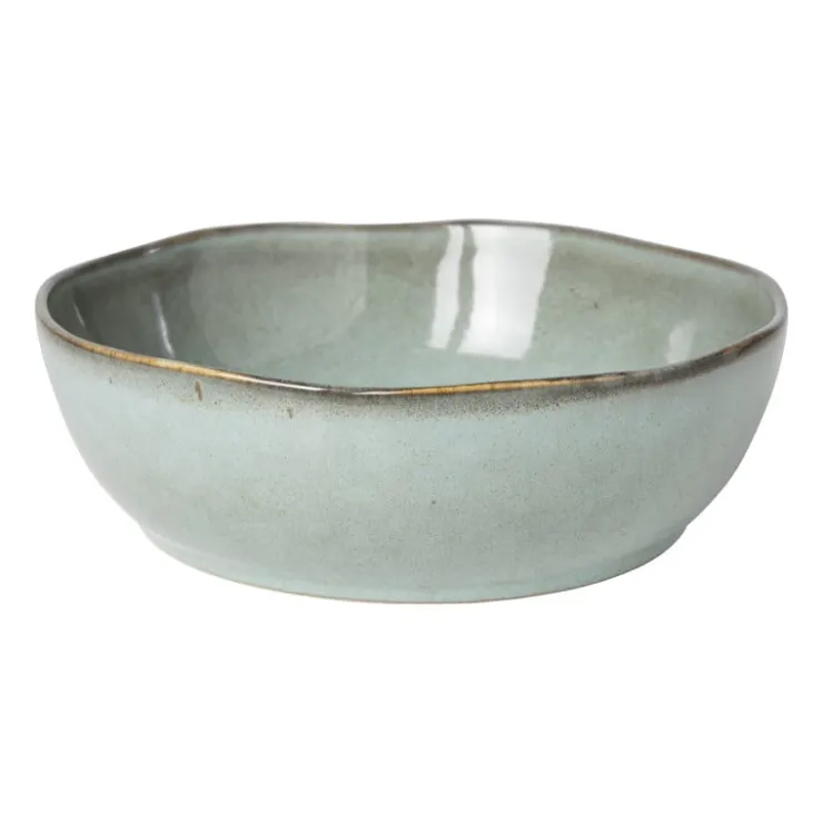 Xenos Schaal Toscane - lichtgroen - ø22.8 cm- Schalen|Kommen
