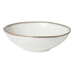 Xenos Schaal Toscane - wit - ø24 cm- Schalen|Kommen