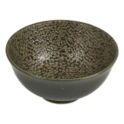 Xenos Schaal zoe - groen - ø11.5x6 cm- Schalen|Kommen