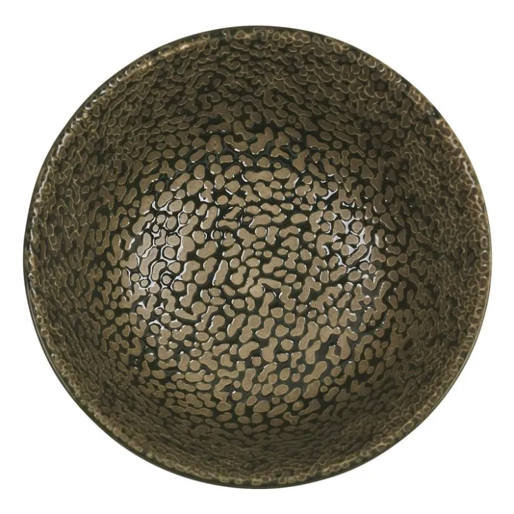Xenos Schaal zoe - groen - ø11.5x6 cm- Schalen|Kommen