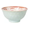 Xenos Schaaltje Abby klein - blauw/roze - ø9x4.6 cm- Tapasservies|Schalen