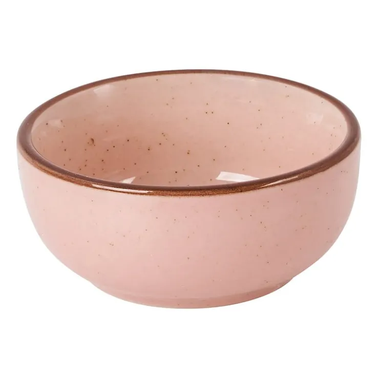 Xenos Schaaltje Emma - roze - ø7x3.5 cm- Tapasservies|Schalen