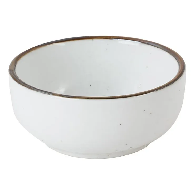 Xenos Schaaltje Emma - wit - ø7x3.5 cm- Tapasservies|Schalen
