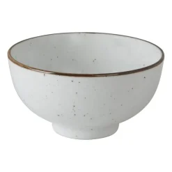 Xenos Schaaltje Emma - 11x6 cm - wit- Schalen|Kommen