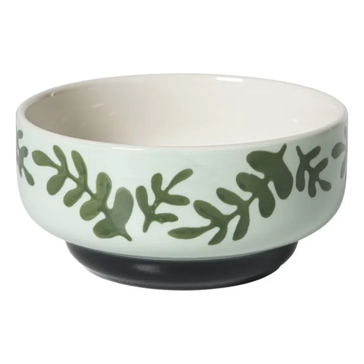 Xenos Schaaltje jolie - groen - ø12x5.8 cm- Schalen|Kerstservies