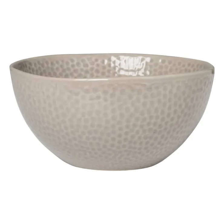 Xenos Schaaltje Liv - taupe - ø11 cm- Schalen|Kommen