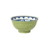 Xenos Schaaltje Rene klein - groen/blauw - ø9.2x4.8 cm- Tapasservies|Schalen