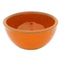 Xenos Schaaltje Selena - oranje - 8 cm- Schalen|Kommen