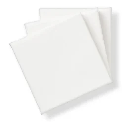 Xenos Schildersdoek canvas - 10x10 cm - set van 3- Schildersdoeken