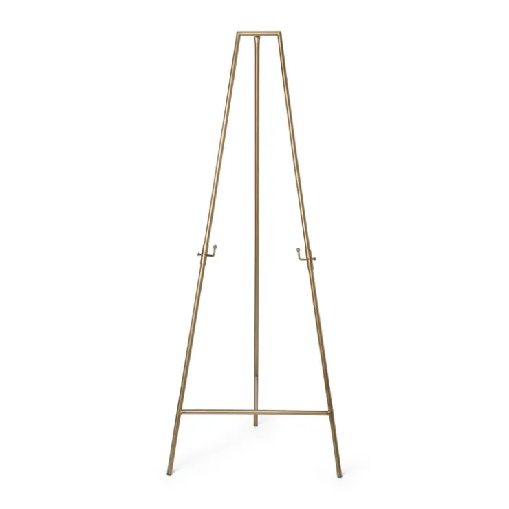 Xenos Schildersezel voor welkomstbord - goud - 146.7 cm- Schildersezels|Bruiloft
