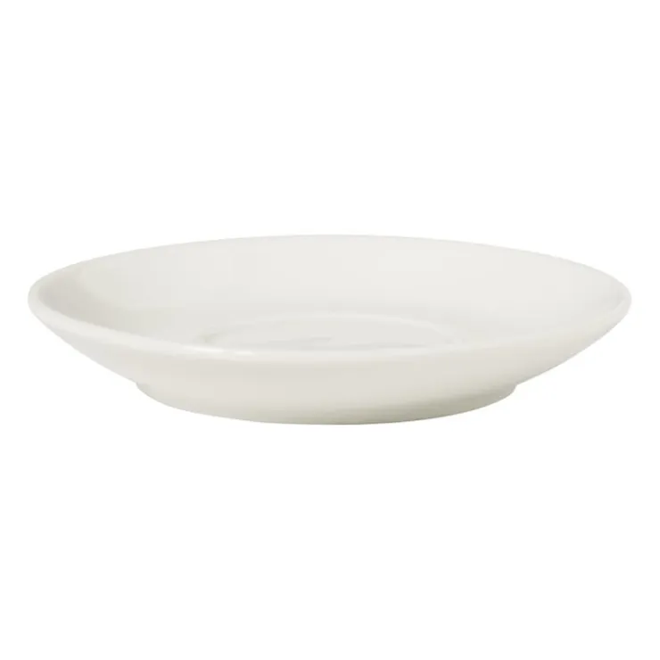 Xenos Schotel espressokopje - porselein - ø11.5x1.7 cm- Thee Accessoires