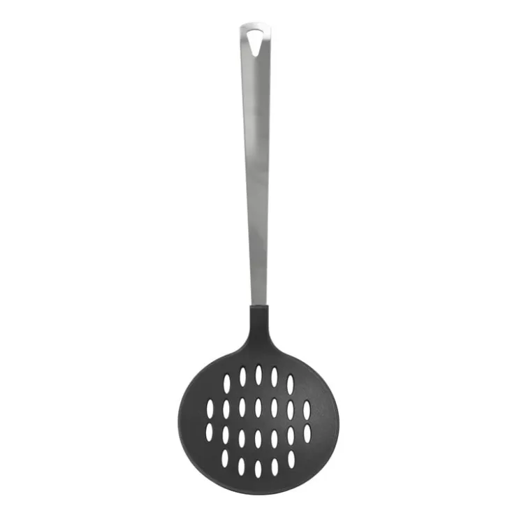 Xenos Schuimspaan London - zilverkleurig - 35.3 cm- Keukengerei