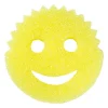 Xenos Scrub daddy - geel - ø10.7 cm- Schuursponsjes
