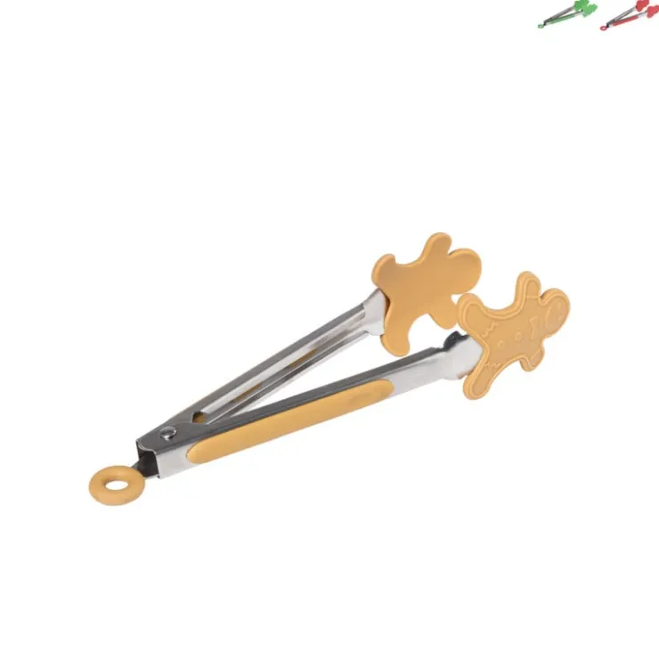Xenos Serveertang kerst - diverse varianten - 21 cm- Keukengerei