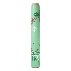 Xenos Servet 3-in-1 mistletoe - groen - 40x48 cm- Kertservetten