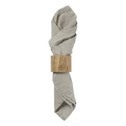Xenos Servet zand - taupe - set van 2 - 40x40 cm- Kerst|Servetten