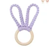 Xenos Servetring konijn - diverse kleuren - ø6.5x15 cm- Servetten|Servetringen
