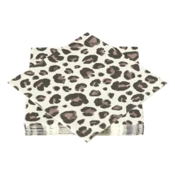 Xenos Servetten animal - 33x33 cm - set van 20- Papieren Servetten|Servetten