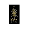 Xenos Servetten merry christmas - set van 15 - 33x40 cm- Kertservetten
