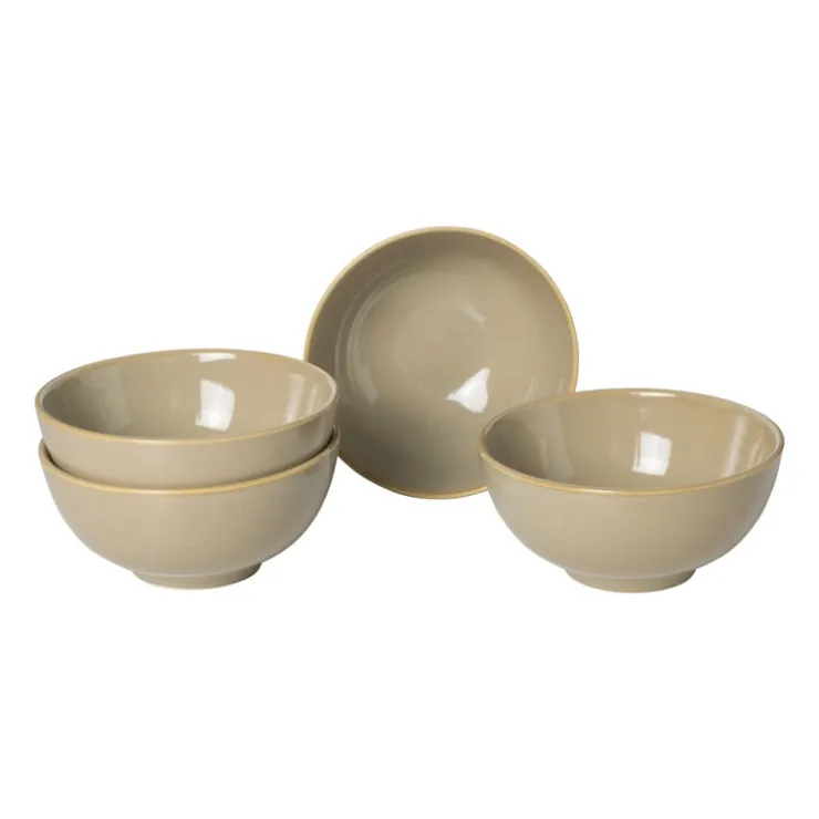 Xenos Serviesset - beige - 16-delig - 4 persoons - reactive glaze- Serviessets