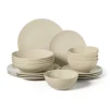 Xenos Serviesset - beige - 16-delig - 4-persoons- Serviessets|Kerstservies