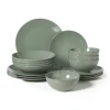 Xenos Serviesset - groen - 16-delig - 4-persoons- Serviessets|Kerstservies