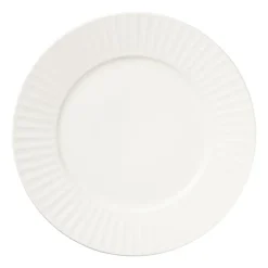 Xenos Serviesset streep - wit - 16-delig- Serviessets|Kerstservies
