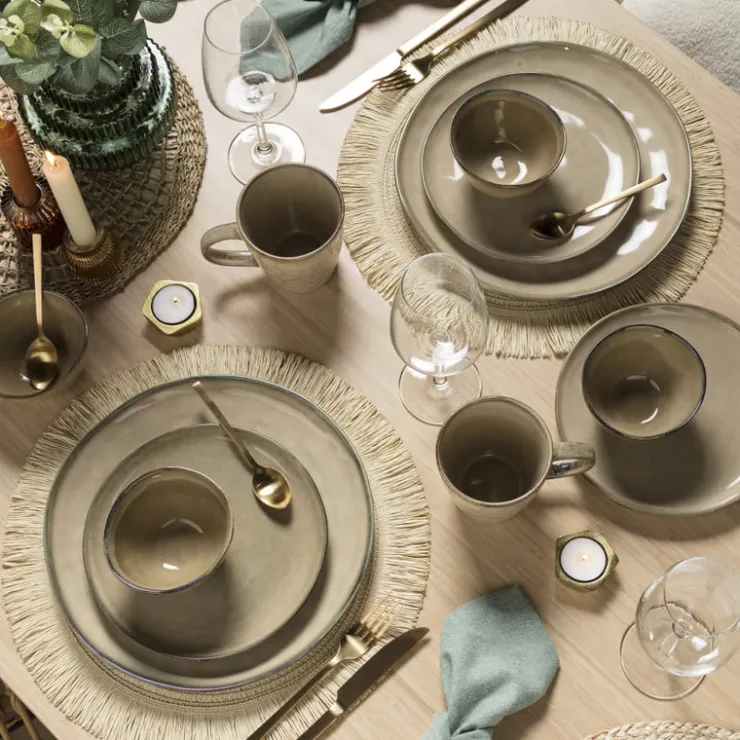 Xenos Serviesset Toscane - beige - 32-delig - 8 persoons- Serviessets