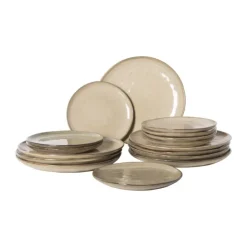 Xenos Serviesset Toscane - beige - 32-delig - 8 persoons- Serviessets