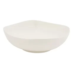 Xenos Serviesset vierkant - wit - 12-delig- Serviessets|Kerstservies